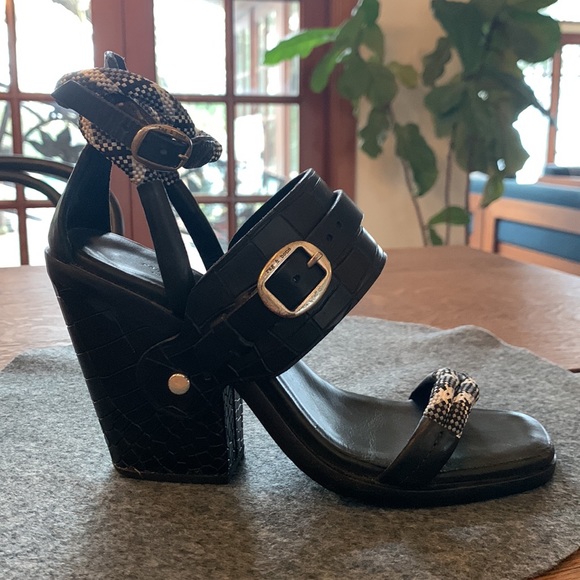 RAG & BONE OPEN TOE GLADIATOR HEELS 🖤 - Picture 6 of 11